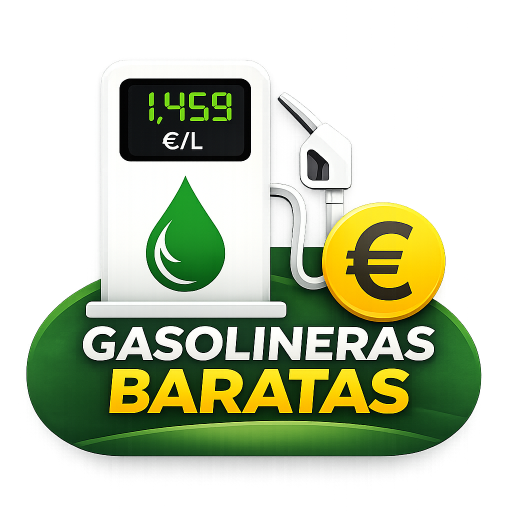 Icono de Gasolineras Baratas y ahorra